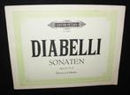 Diabelli - Sonaten - Opus 32, 33, 37 - Klavier Zu 4 Handen -, Muziek en Instrumenten, Bladmuziek, Piano, Gebruikt, Ophalen of Verzenden