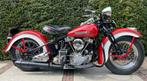 Harley Davidson 48EL, eerste jaar Panhead 1948, 1000cc, 2 cilinders, Motorrijbewijs A, 1000 cc, Overig