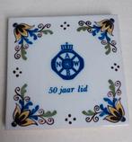 Makkum Tegel - ANWB 50 Jaar Lid, Antiek en Kunst, Ophalen of Verzenden