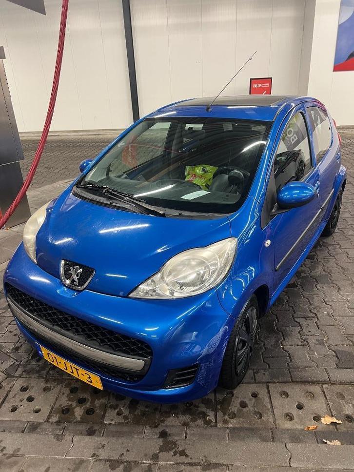 Peugeot 107 1.0 12V 5DR 2009 Blauw, Auto's, Peugeot, Particulier, Benzine, A, Hatchback, Handgeschakeld, Origineel Nederlands