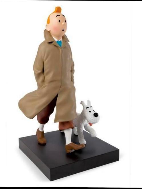 Kuifje (Tintin) in Regenjas  nr 45093, Verzamelen, Stripfiguren, Nieuw, Beeldje of Figuurtje, Kuifje, Ophalen