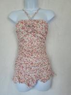 Schattig bloemetjes haltershirt mt S merk Shk, Maat 38/40 (M), ., Ophalen of Verzenden, Zo goed als nieuw