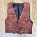 Bruin suedine gilet, Kleding | Dames, Bodywarmers, Maat 38/40 (M), Bruin, Ophalen of Verzenden, Onbekend