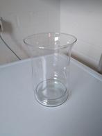 Glazen vaas met brede hals mooi voor tulpen, Ophalen, Overige kleuren, Minder dan 50 cm, Glas