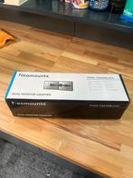 Neomounts dual monitor beugel, nieuw in doos, Computers en Software, Monitoren, Ophalen of Verzenden, Zo goed als nieuw, IPS