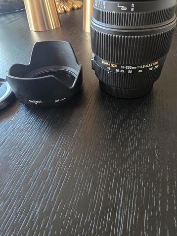 Sigma 18-200mm f/3.5-6.3 II DC HSM - Canon beschikbaar voor biedingen