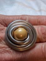 **SALE** unieke ring ongeveer maat 17 (0.50 eurocent)(, Ophalen of Verzenden, Zo goed als nieuw, Overige kleuren, Overige materialen