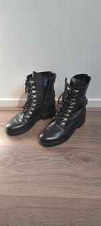 Dames laarzen / veterboots Maat 39, Zwart, Lage of Enkellaarzen, Ophalen of Verzenden, Zo goed als nieuw