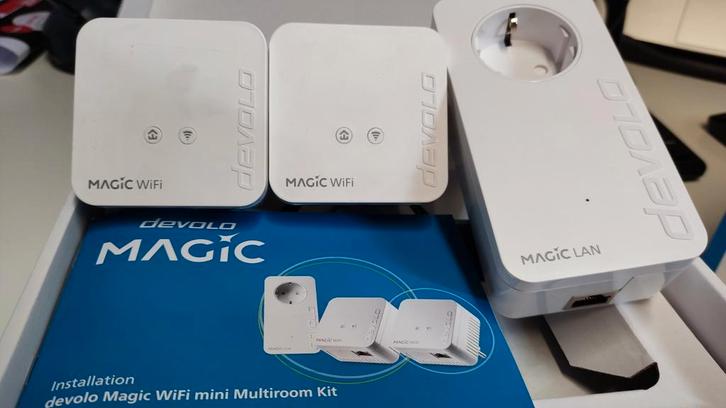 Devolo Magic 1 WiFi mini Multiroom Kit, Computers en Software, Netwerk switches, Gebruikt, Ophalen