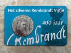 5 euro 2006, zilver, Rembrandt Vijfje, coincard., Postzegels en Munten, Munten | Nederland, Verzenden, Koningin Beatrix, Zilver