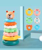 Montessori stapelringen 3+. Nieuw in verpakking, Kinderen en Baby's, Speelgoed | Babyspeelgoed, Ophalen of Verzenden, Nieuw, Overige typen