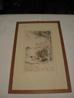 Oude ets, Antiek en Kunst, Kunst | Etsen en Gravures, Ophalen of Verzenden