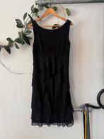 Geweldig zwart cocktailjurkje met volants van Swing maat m, Kleding | Dames, Jurken, Maat 38/40 (M), Zwart, Ophalen of Verzenden