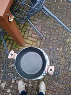 Braadpan - Gebruikt, Huis en Inrichting, Keuken | Potten en Pannen, Gebruikt, Aluminium, Ophalen of Verzenden, Keramische plaat