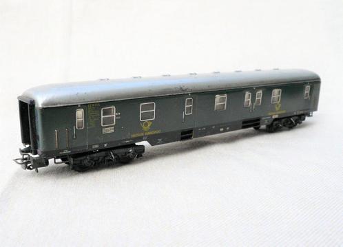 Marklin 4047 Rijtuig DB deutsche bundespost 1/87, Hobby en Vrije tijd, Modeltreinen | H0, Gebruikt, Wagon, Wisselstroom, Märklin