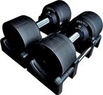 LION PREMOZ BlackValor Verstelbare Dumbbells 4-41.5 kilogr, Benen, Overige typen, Nieuw, Ophalen of Verzenden