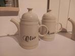 Riviera Maison Olio en Aceto schenkflesjes, Keramiek, Overige typen, Ophalen of Verzenden, Zo goed als nieuw