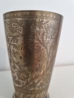 WWII Granaat Beker/Vaas - Uniek Historisch Object, Ophalen of Verzenden, Gebruikt, Metaal