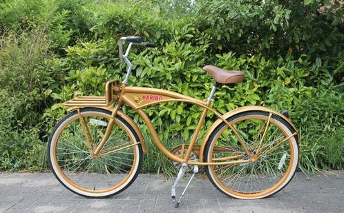 Haribo Beachcruiser, Fietsen en Brommers, Fietsen | Cruisers en Lowriders, Gebruikt, Cruiser, Staal, Ophalen