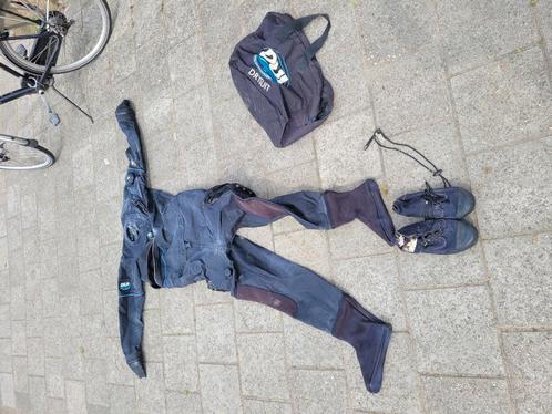 DuI TLS350 droogpak maat L, Watersport en Boten, Duiken, Gebruikt, Duikpak, Ophalen of Verzenden