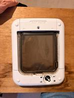 Cat Mate Microchip Kattenluik - kattenluik - Wit, Dieren en Toebehoren, Katten-accessoires, Ophalen of Verzenden, Gebruikt