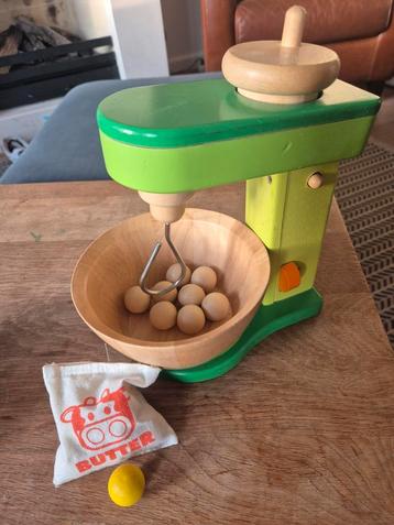 Houten speelgoed mixer  beschikbaar voor biedingen