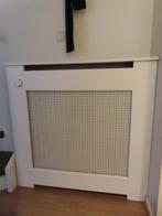 ombouw radiator hout en metaal wit, Ophalen, Gebruikt