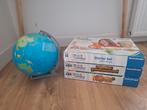 Tiptoi wereldbol, getalleneiland en tijdreis, Ophalen of Verzenden, Zo goed als nieuw, Puzzelen, Met geluid