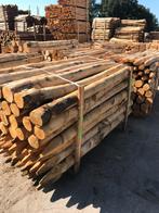 Ronde palen weidepalen schutting kastanje robinia houten, Tuin en Terras, Palen, Balken en Planken, Palen, Nieuw, Ophalen of Verzenden