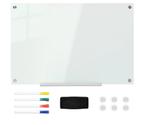 Glas magnetisch whiteboard, Ophalen, Zo goed als nieuw, Magneetbord