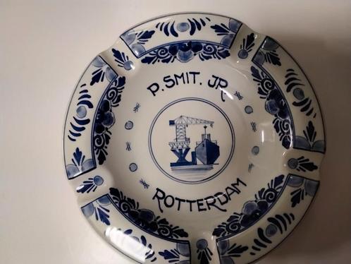 Delfts Blauwe Asbak P. Smit Jr. Rotterdam, Antiek en Kunst, Antiek | Keramiek en Aardewerk, Ophalen
