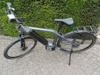 QWIC PERFORMANCE MN380 HERENFIETS 54cm DONKER BLAUW METTALIC, Gebruikt, 51 tot 55 cm, 50 km per accu of meer, Ophalen