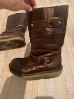 Leren UGG Laarzen, Kleding | Dames, Schoenen, Bruin, Lage of Enkellaarzen, Ophalen of Verzenden, Gedragen