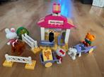 Megabloks Hello Kitty paardenrange, Kinderen en Baby's, Speelgoed | Bouwstenen, Ophalen of Verzenden, Gebruikt, Megabloks