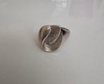 Elegante zilveren ring 19mm, Ophalen of Verzenden, Zo goed als nieuw, Dame, Zilver