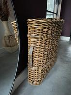 Stevige vierkante paraplubak van riet - 60x60 cm, Huis en Inrichting, Woonaccessoires | Schalen en Manden, Gebruikt, Mand, Vierkant