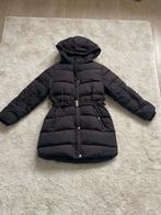 Mango zwarte gewatteerde jas maat 164, Ophalen of Verzenden, Zo goed als nieuw