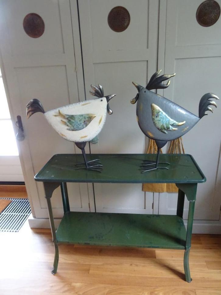 emaille tafel tafeltje keukentafeltje, Antiek en Kunst, Antiek | Meubels | Tafels, Ophalen