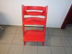 Stokke Tripp Trapp rood, Kinderen en Baby's, Kinderstoelen, Ophalen, Gebruikt, Meegroeistoel