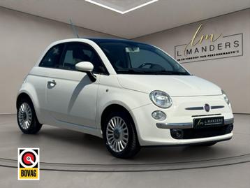 Fiat 500 1.2 Lounge 2008 WIT | Panoramadak | Airco  beschikbaar voor biedingen