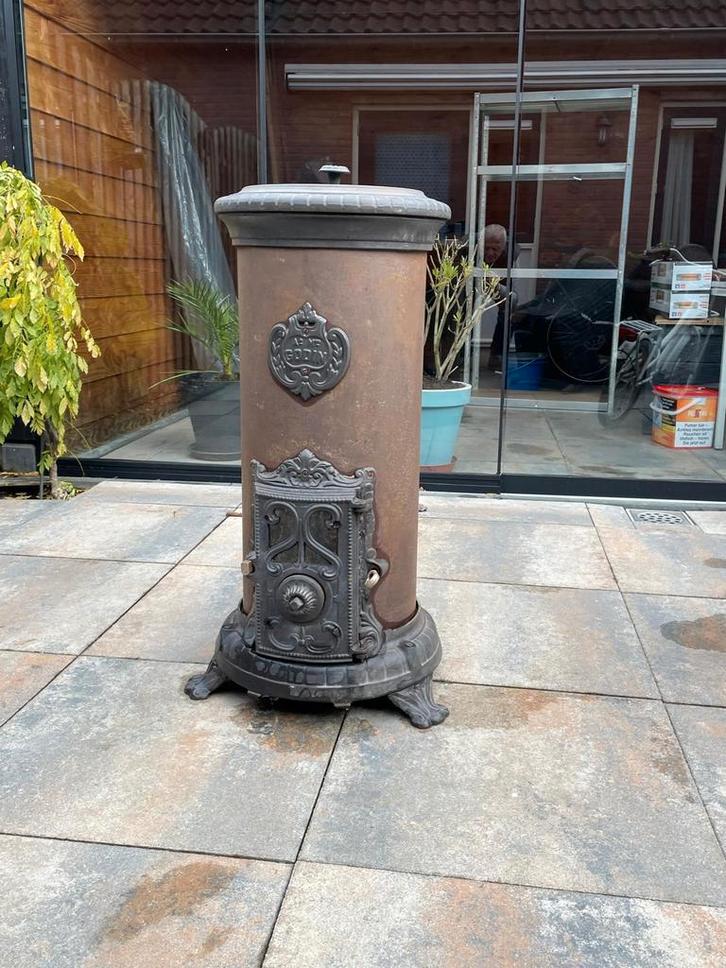 Godin  Houtkachel, Huis en Inrichting, Kachels, Gebruikt, Vrijstaand, Houtkachel, Hout, Ophalen