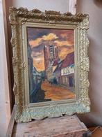 Prachtig klassiek schilderij van de Oldehove Leeuwarden, Ophalen