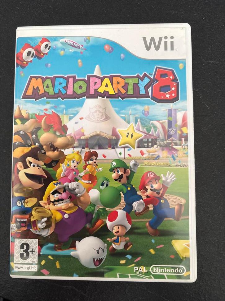 Mario Party 8 - Wii - Compleet!, Spelcomputers en Games, Games | Nintendo Wii, Gebruikt, Avontuur en Actie, 3 spelers of meer