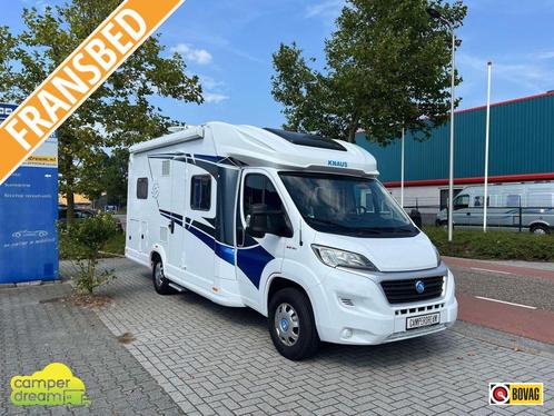 Knaus Sky Wave 650 MF + Fransbed en euro 6 motor, Caravans en Kamperen, Campers, Bedrijf, Half-integraal, tot en met 4, Knaus