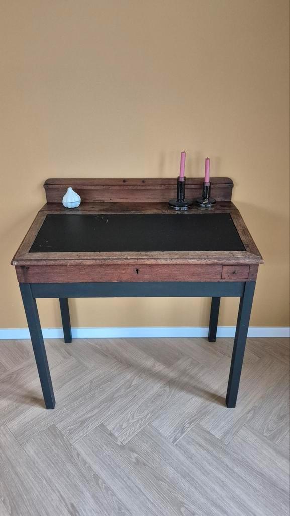 Antieke Houten Lessenaar, Huis en Inrichting, Bureaus, Gebruikt, Bureau, Ophalen