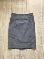 Grijs rokje maat 34, H&M, Ophalen of Verzenden, Zo goed als nieuw, Knielengte