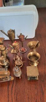 Koperen  miniaturen, Ophalen of Verzenden