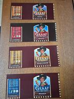 4 x bier etiket Graaf van Heumen, ongebruikt, Verzamelen, Biermerken, Ophalen of Verzenden, Nieuw, Overige typen, Overige merken
