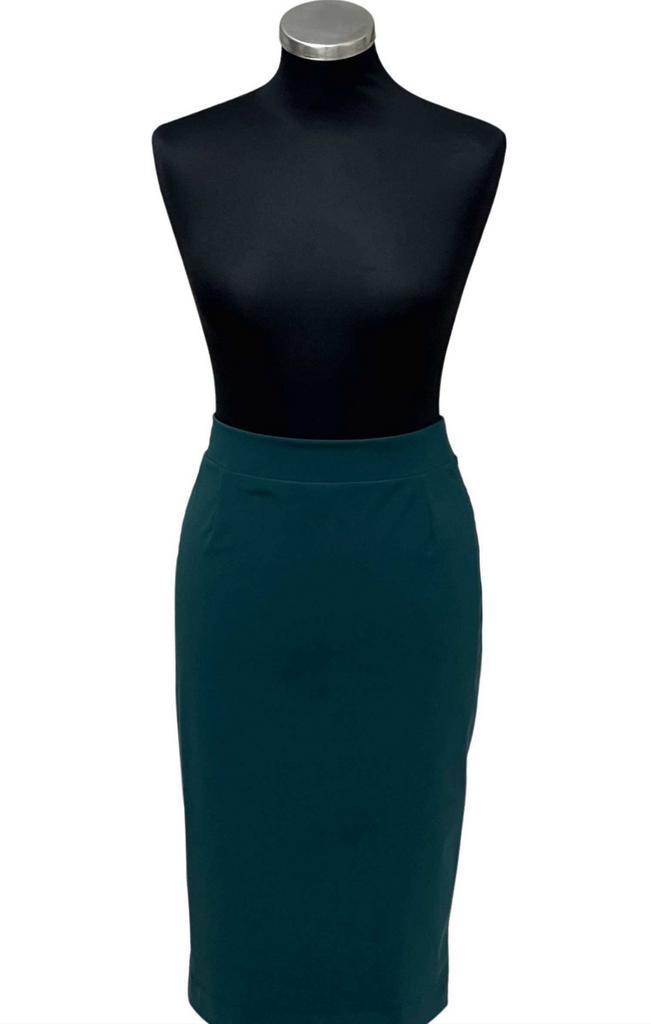 MOQ rok Nily groen maat 50, Kleding | Dames, Rokken, Zo goed als nieuw, Maat 46/48 (XL) of groter, Groen, Onder de knie, Ophalen of Verzenden
