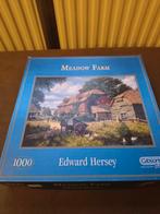 Meadow Farm Puzzel - 1000 stukjes, Ophalen of Verzenden, 500 t/m 1500 stukjes, Zo goed als nieuw, Legpuzzel